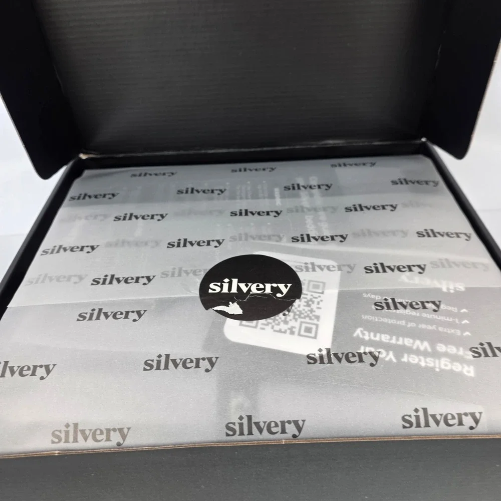 Silvery Silver Infused Microfiber Bed Sheets Full Frost Gray 4pc Set New